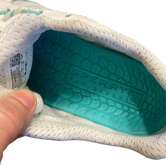 Sperry Top-Sider Women's Harbormaster 2.0 White Sneakers Size 7 Athletic Walking - Picture 11 of 12